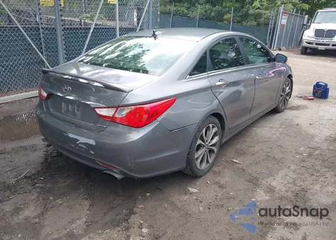 2013 Hyundai Sonata Limited 2.0T из США, поврежденный, VIN 5NPEC4AB4DH736422